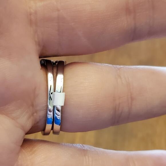 NEW GORGEOUS wedding engagement set size 10 - Picture 4 of 6